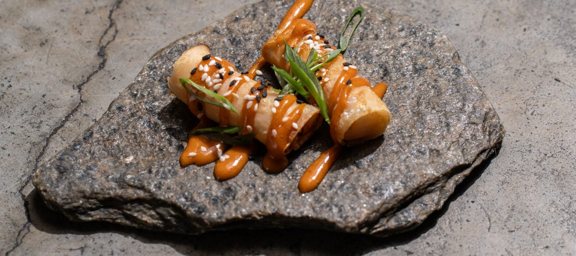 Креветки в тесто фило